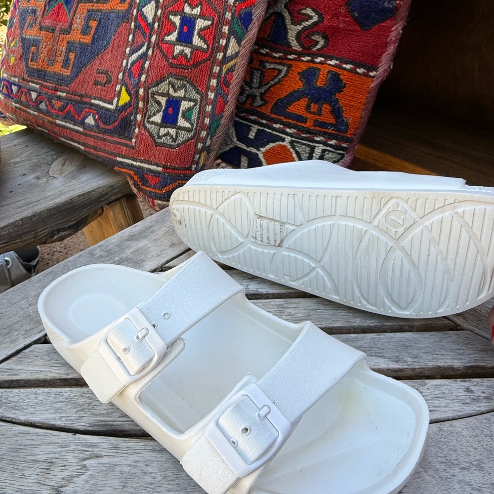 White Sandals